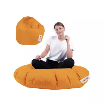 Bean Bag Iyzi 100 Cushion Pouf - Orange