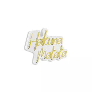 Ѕидна LED декорација Hakuna Matata - Yellow