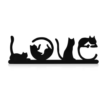 Ѕидна LED декорација Cat Love - Green