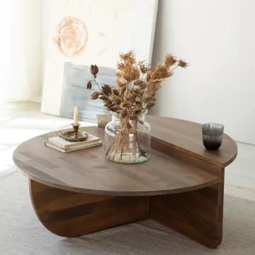 Клуб маса Podium Wood - Walnut