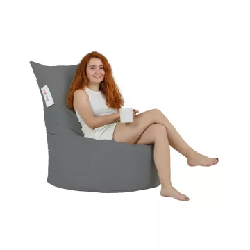 Bean bag Crete сив 