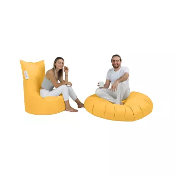 Bean bag Crete жолта 