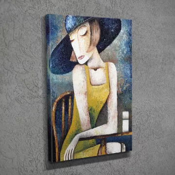 Слика Girl with a hat 