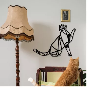 Слика Cat Metal Decor