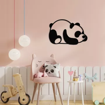 Метална ѕидна декорација Panda Metal Decor 