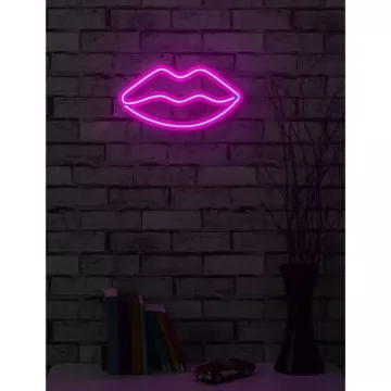 Ѕидна LED декорација Lips-Pink