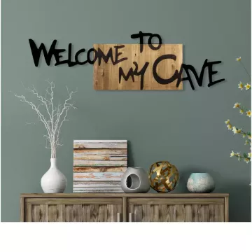 Метален ѕиден украс Welcome To My Cave