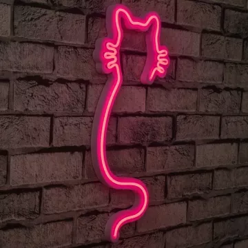 Ѕидна LED декорација Cat Pink