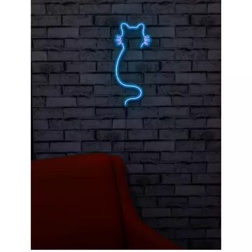 Ѕидна LED декорација Cat Blue