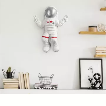 Ѕиден украс Peace Sign Astronaut White-Grey