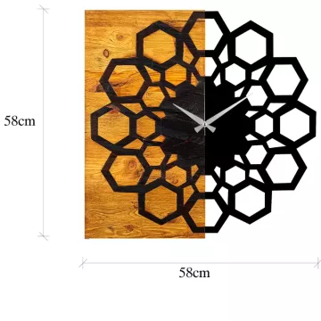 Ѕиден часовник Flower black
