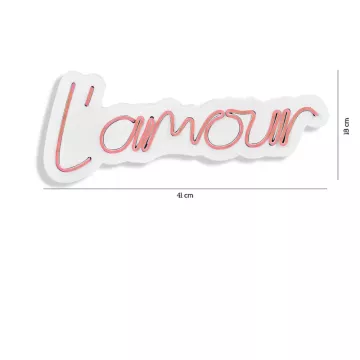 Ѕидна LED декорација L'amour Pink