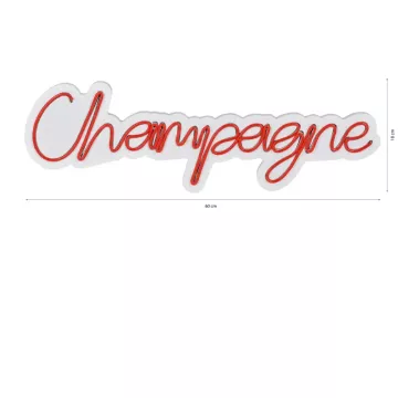 Ѕидна LED декорација Champagne-Red