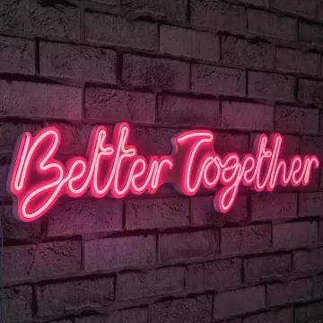 Ѕидна LED декорација Better Together-Pink