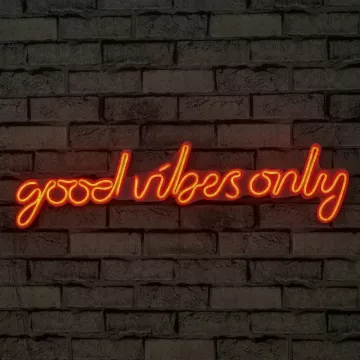 Ѕидна LED декорација Good Vibes Only-Red