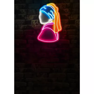 Ѕидна LED декорација Girl With A Pearl Earring Pinky-Multicolor