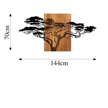 Метална ѕидна декорација Acaciа