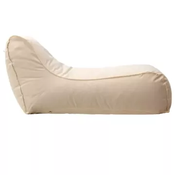 Bean bag lounger Lara beige