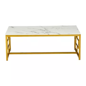 Клуб маса Eccento golden-marble