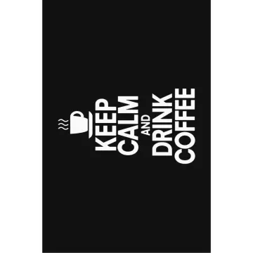 Тепих keep calm and drink coffee