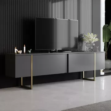 Тв Комода Davao Anthracite Gold