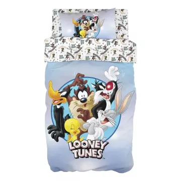 Детски сет прекривка за единичен кревет Art 6189 Looney Tunes 165×250