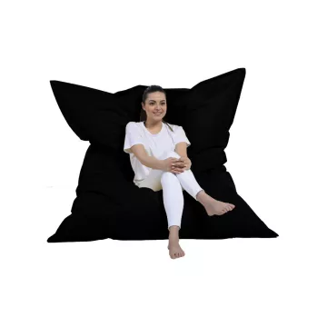 Bean Bag Giant Cushion 140x180 - Black