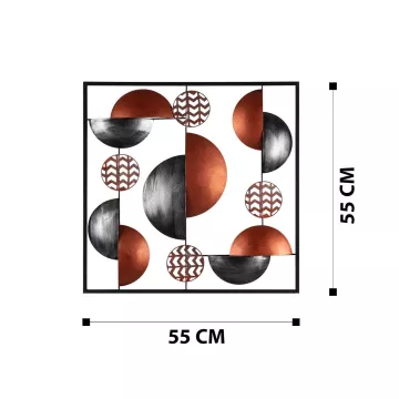 Метална ѕидна декорација Aurora - CH101-4