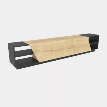 ТВ Комода Rhodes - Anthracite, Oak