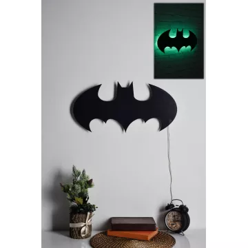 Ѕидна LED декорација Batman - Green