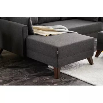 Софа Bella Mini Corner Sofa Left - Anthracite