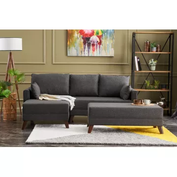 Софа Bella Mini Corner Sofa Left - Anthracite