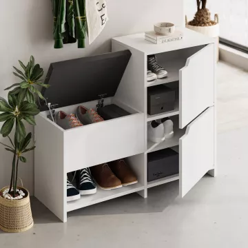 Закачалка Haven Shoe Bench - White