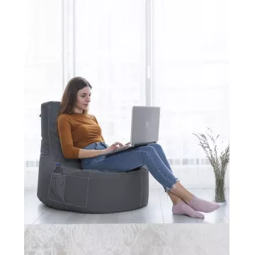 Bean Bag Eva - Dark Grey