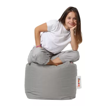 Bean Bag Square Pouf - Fume