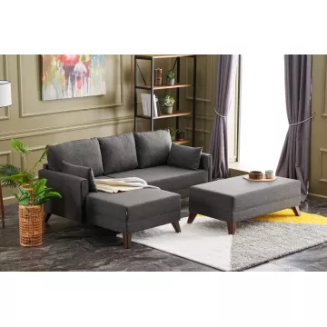 Софа Bella Mini Corner Sofa Left - Anthracite