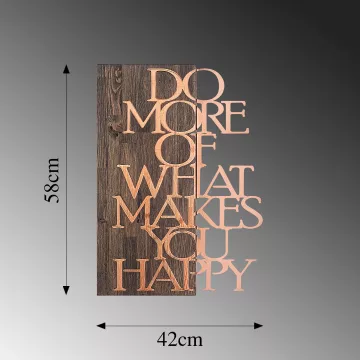 Ѕиден украс Do More Of What Makes You Happy - Copper