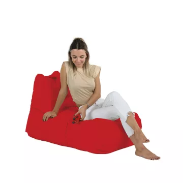 Bean Bag Trendy Comfort Bed Pouf - Red