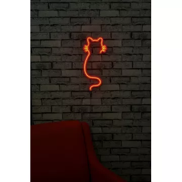 Ѕидна LED декорација Cat - Red