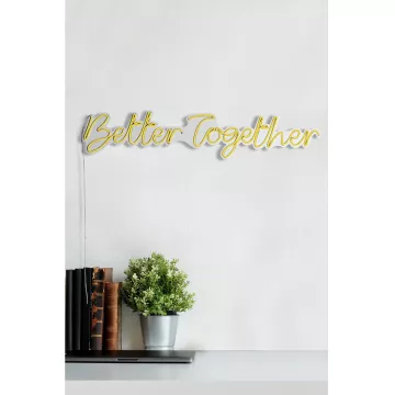 Ѕидна LED декорација Better Together - Yellow