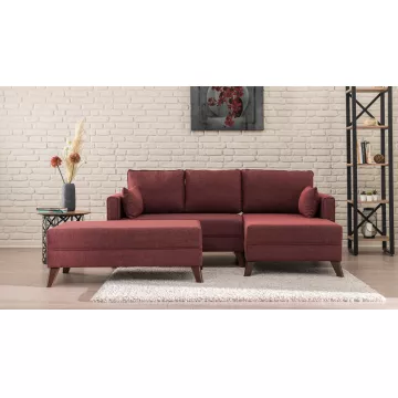 Софа Bella Corner Sofa Right 2 - Claret Red