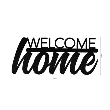 Ѕидна LED декорација Welcome Home - Yellow