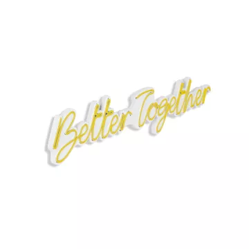 Ѕидна LED декорација Better Together - Yellow