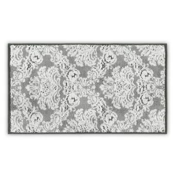 Пешкир Damask Yard Dyed - White, Grey