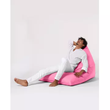 Bean Bag Pyramid Big Bed Pouf - Pink