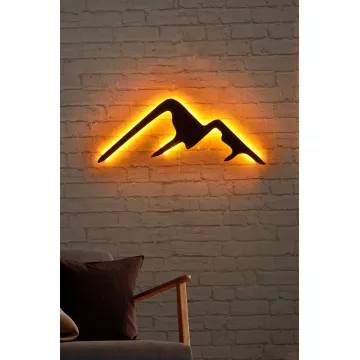 Ѕидна LED декорација Mountain - Yellow