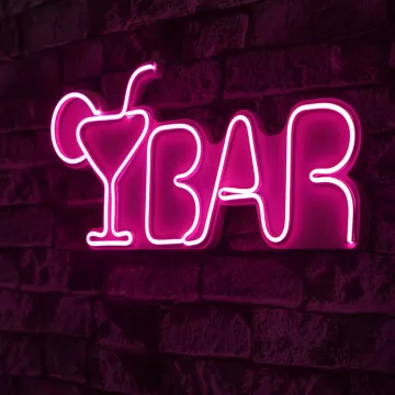 Ѕидна LED декорација Bar - Pink