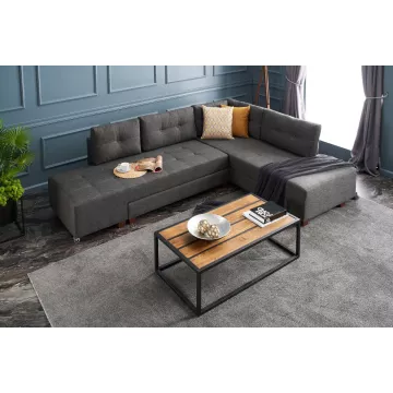 Софа Manama Corner Sofa Bed Right - Anthracite