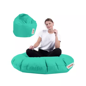 Bean Bag Iyzi 100 Cushion Pouf - Turquoise