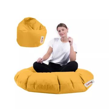 Bean Bag Iyzi 100 Cushion Pouf - Yellow